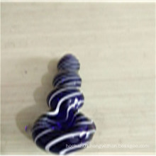 Good Quality Good Price Blue Hand Pipes for Smoking (ES-HP-156)